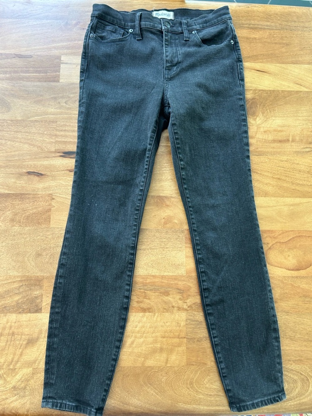 Madewell Black Skinny High-Rise Jeans Size 29